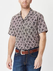 Cinch Men's Camp Yee-Haw Short Sleeve Button Down Shirt