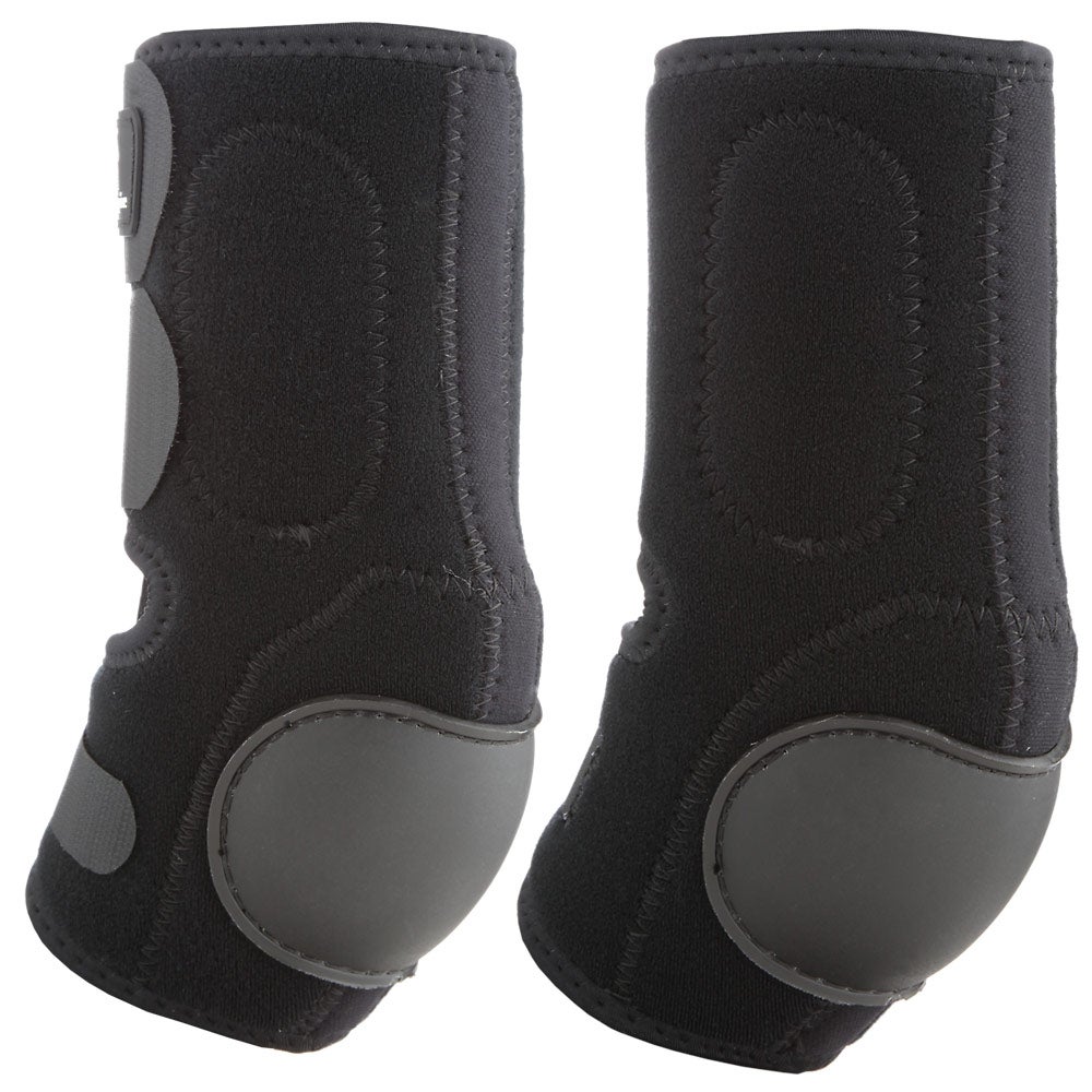classic equine leather skid boots