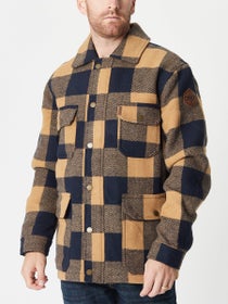 Cinch Men's Poly-Wool Twill Frontier Plaid Coat Jacket