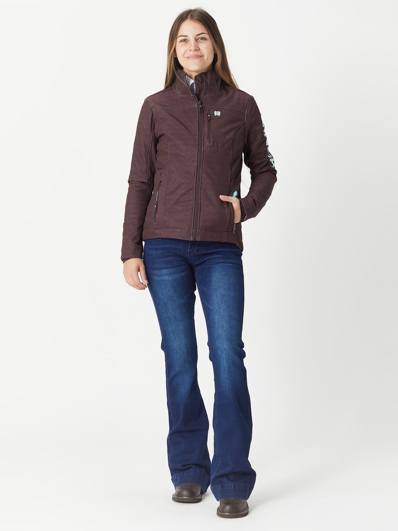 Cinch Womens Concealed Carry Print Bond Jacket 