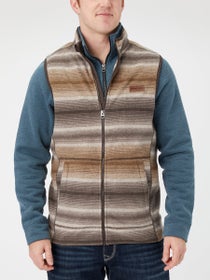 Cinch Men's Printed Polar Fleece Full Zip Vest