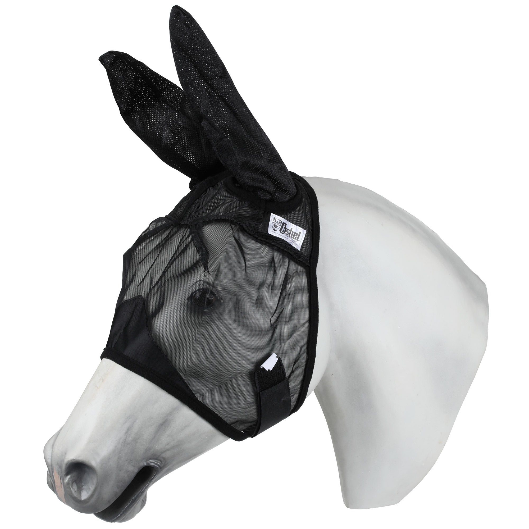 DONKEY & MULE ..Premium Fly Mask WITH EAR SLEEVES...for Mini to Mammoth & Larger 