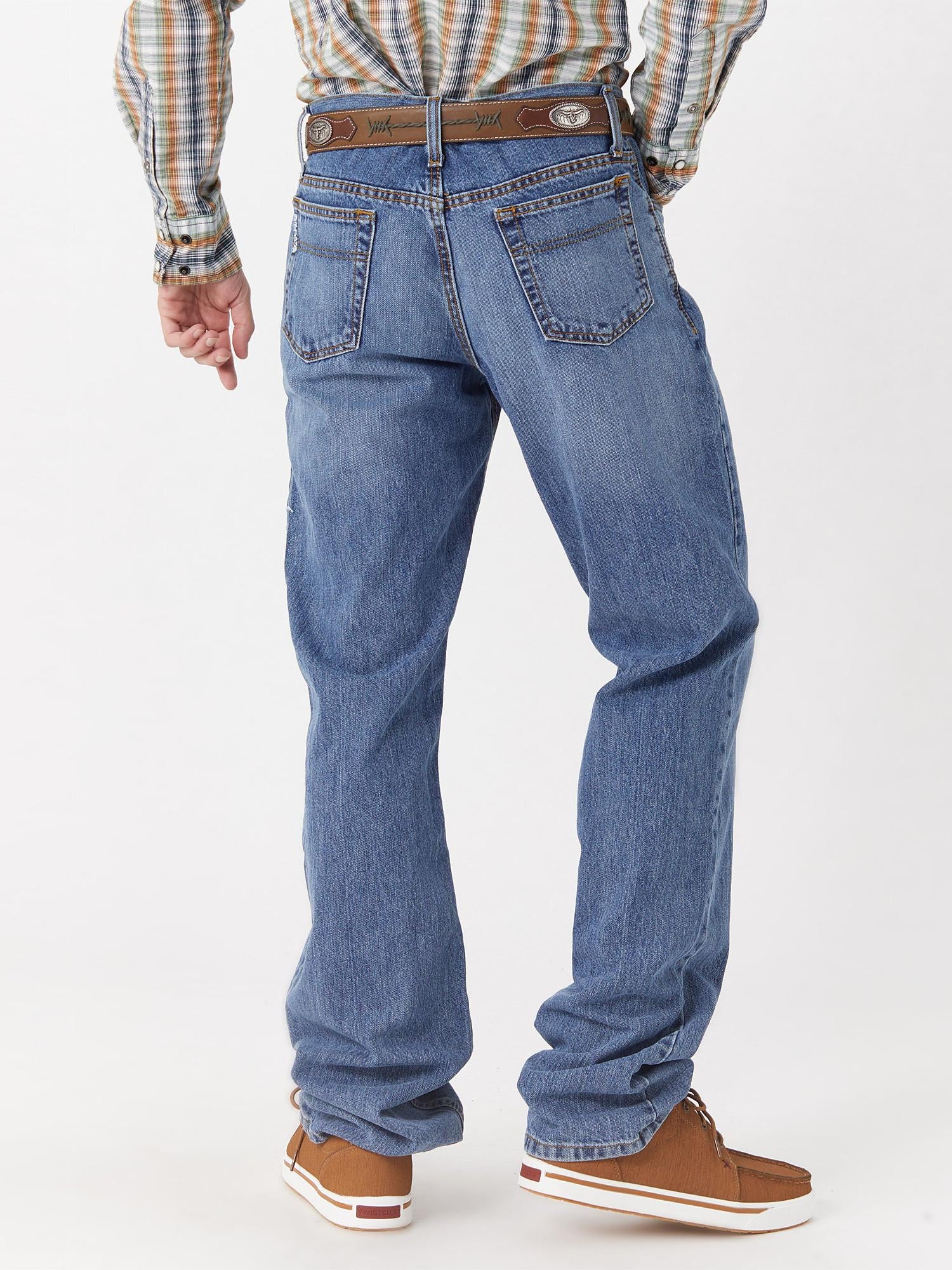 Cinch Men's White Label Medium Wash Jeans - Riding Warehouse