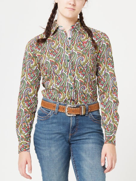 Cinch Women\'s Multi Print Cotton Button Down Shirt | Riding Warehouse