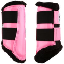 DSB Dressage Sport Boots Patent Glossy- Black Fleece