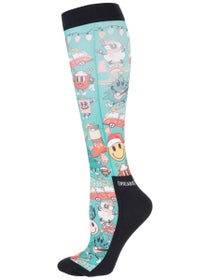 Dreamers & Schemers Holiday Tall Boot Knee High Socks