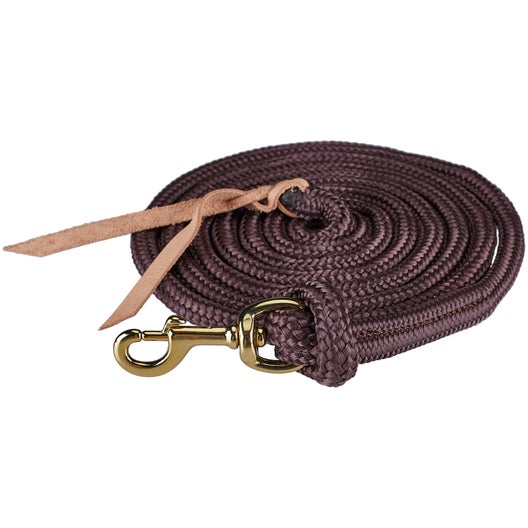 Long Hide Leaden Roding Lead Ropes & Lunge Lines - Riding Warehouse
