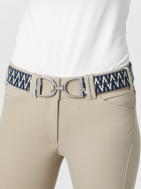 Ellany 1.5 Silver Stirrup Elastic Belt