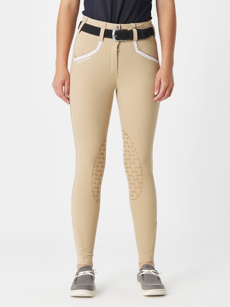 Equine Couture Nicole Silicone Knee Patch Breeches