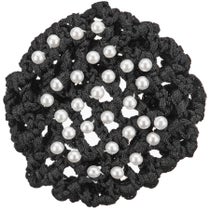 Equetech Crochet & Pearl Show Bun Hair Net