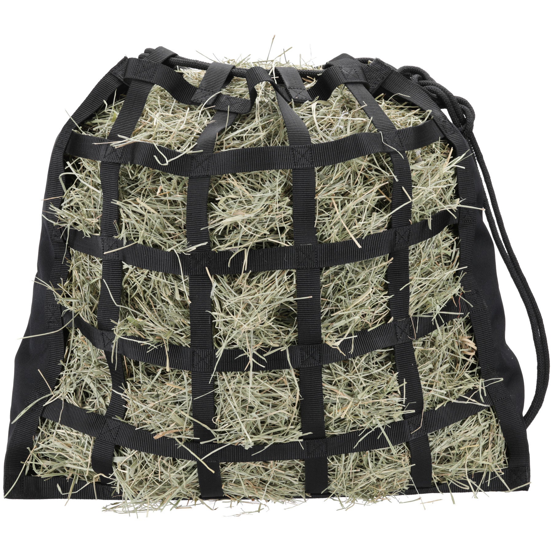 New Epic Animal Ultra Slow-Feed Hay Bag With 2" X 2" Holes Black 