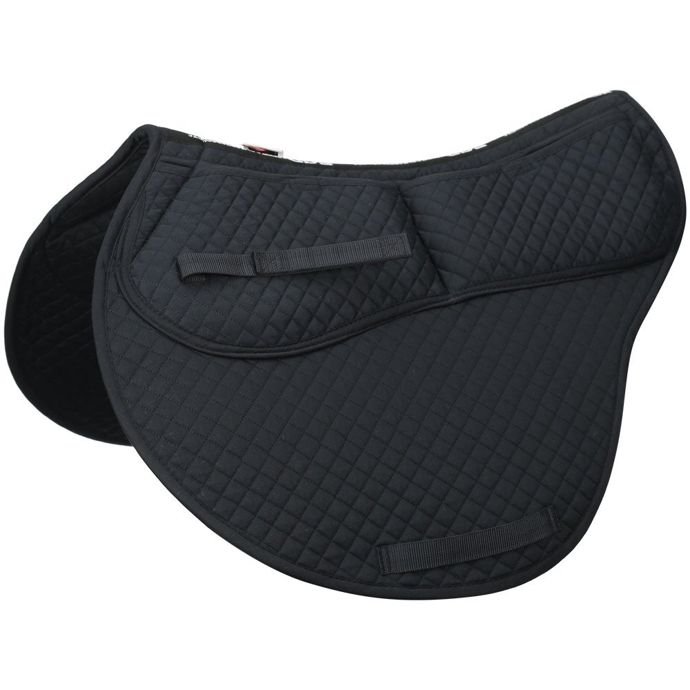 ECP Quilted Contoured Correction Eventing Saddle Pad Riding Warehouse