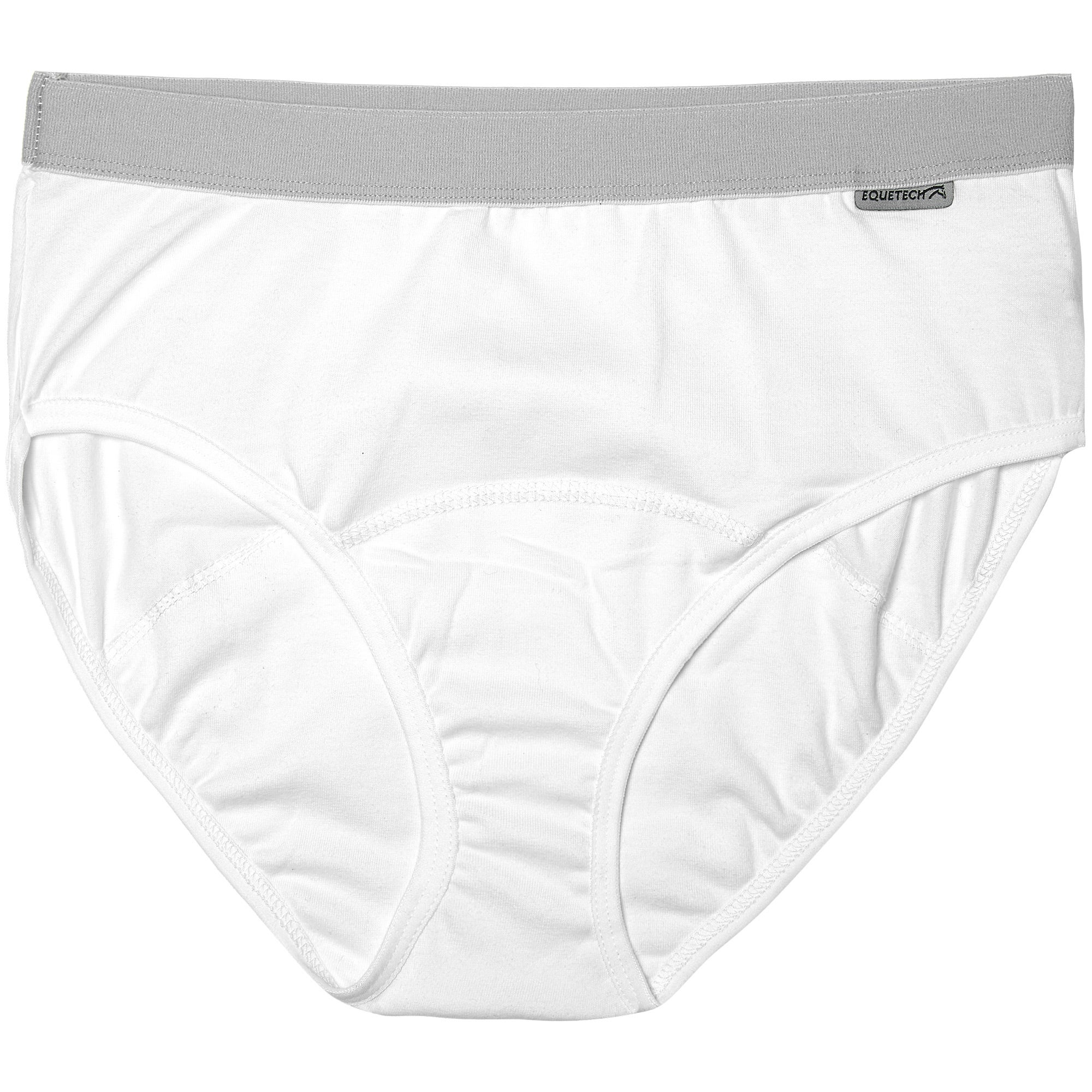 Equetech Dressage Brief Lined Riding Underwear -Classic - Riding Warehouse