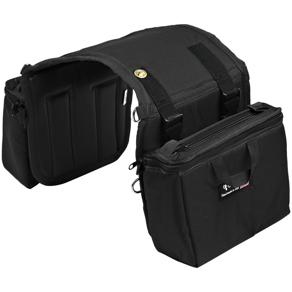 EquiTech Medium Detachable Insulated Cantle Saddlebag Riding Warehouse