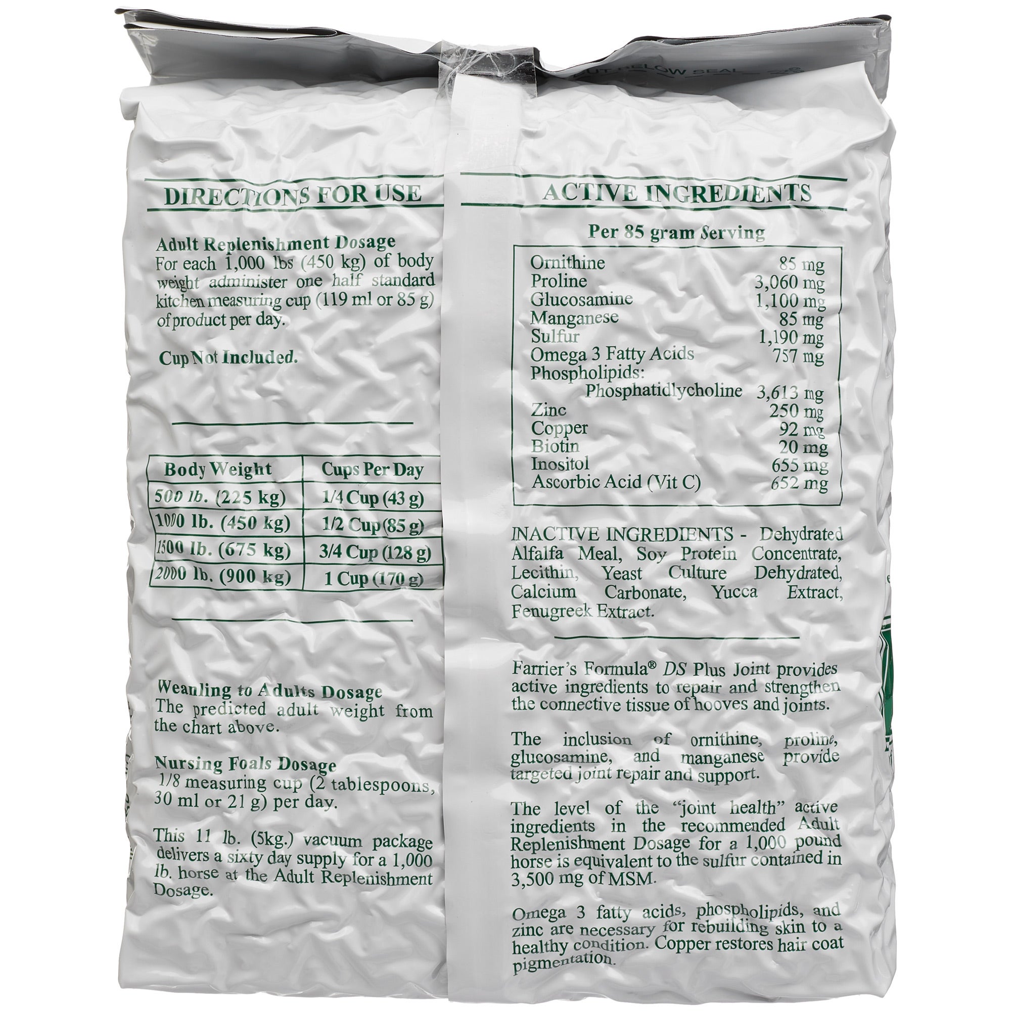 Farrier's Formula Double Strength+Joint Supplement 11lb Riding Warehouse