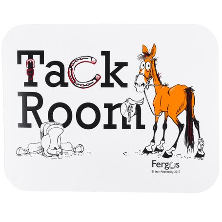 Fergus Tack Room Sign