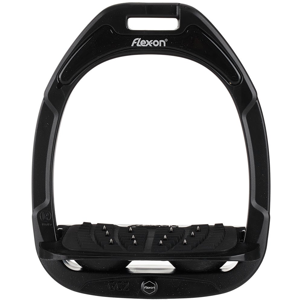 FlexOn Green Composite w/Incline Ultra Grip Stirrups Riding Warehouse