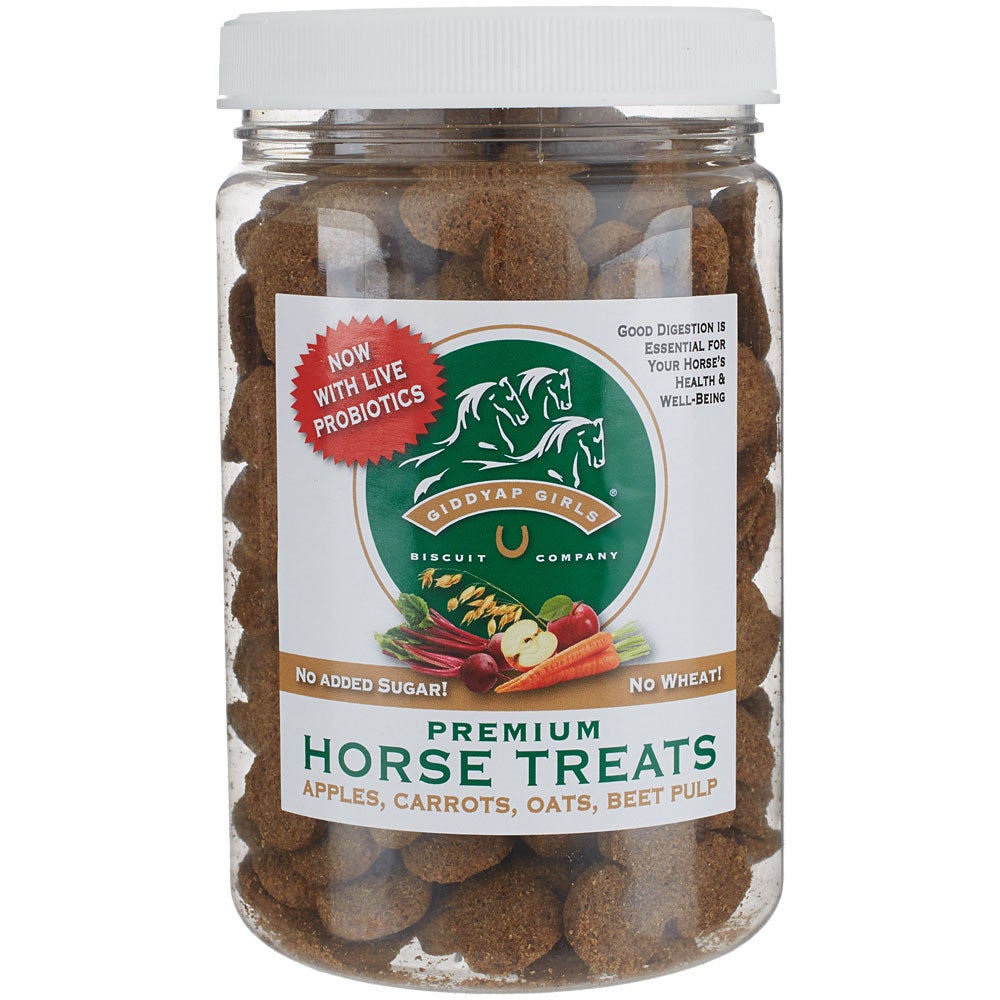 Giddyap Girls Premium Horse Treats w/ Probiotics 2lbs