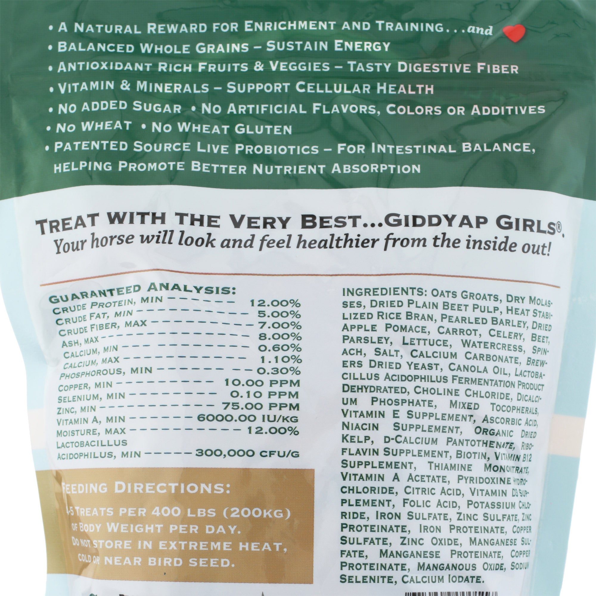 Giddyap Girls Premium Horse Treats w/ Probiotics Riding Warehouse