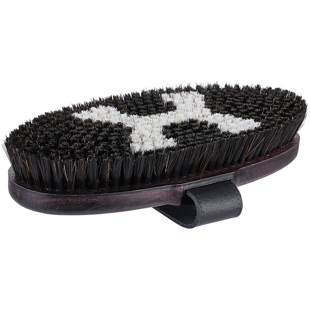 Haas Amazone Horsehair Brush With Leather Handstrap Riding Warehouse