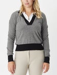 Hannah Childs Carly Merino Blend Polo Sweater