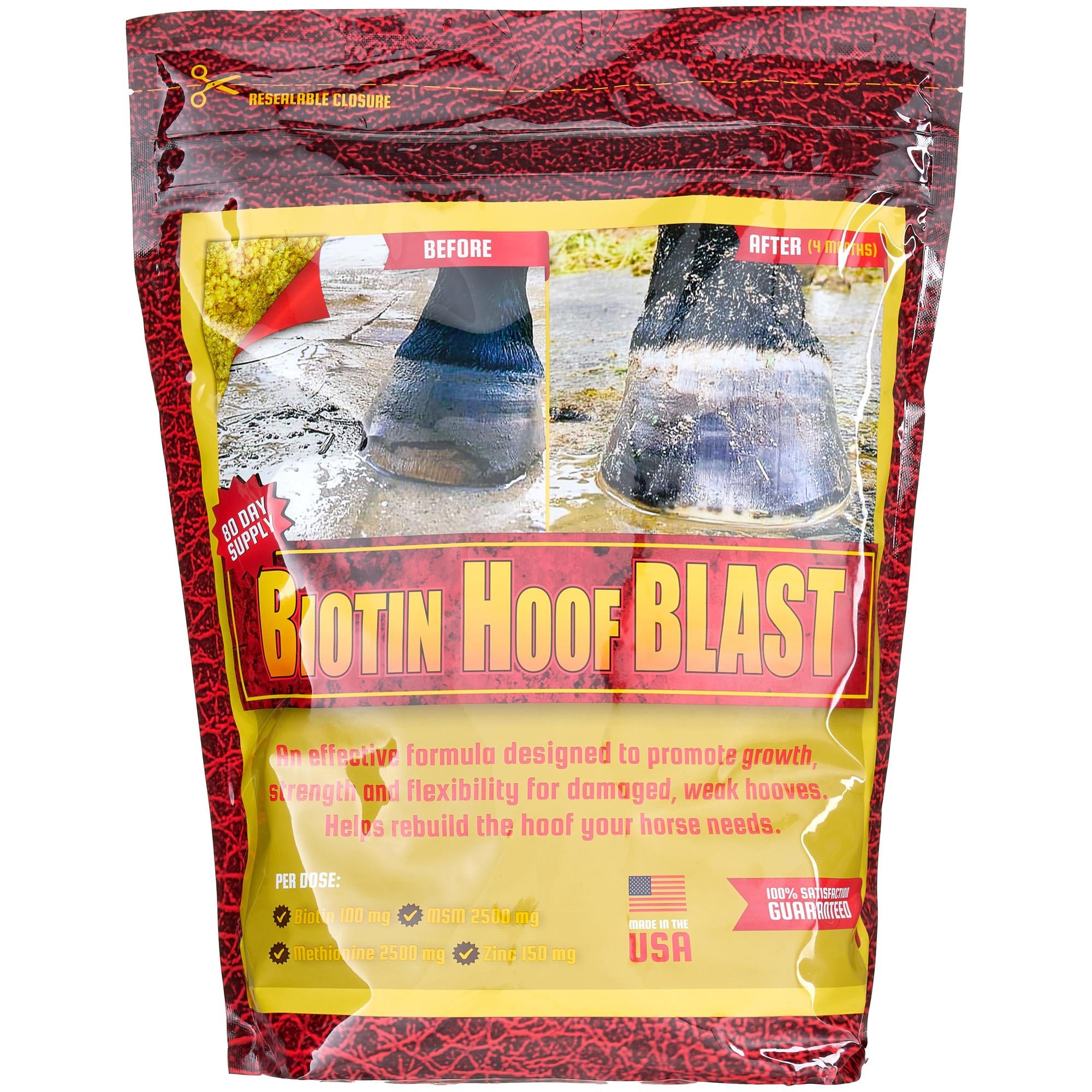 Horse Guard Biotin Hoof Blast 100mg Horse Supplement Riding Warehouse