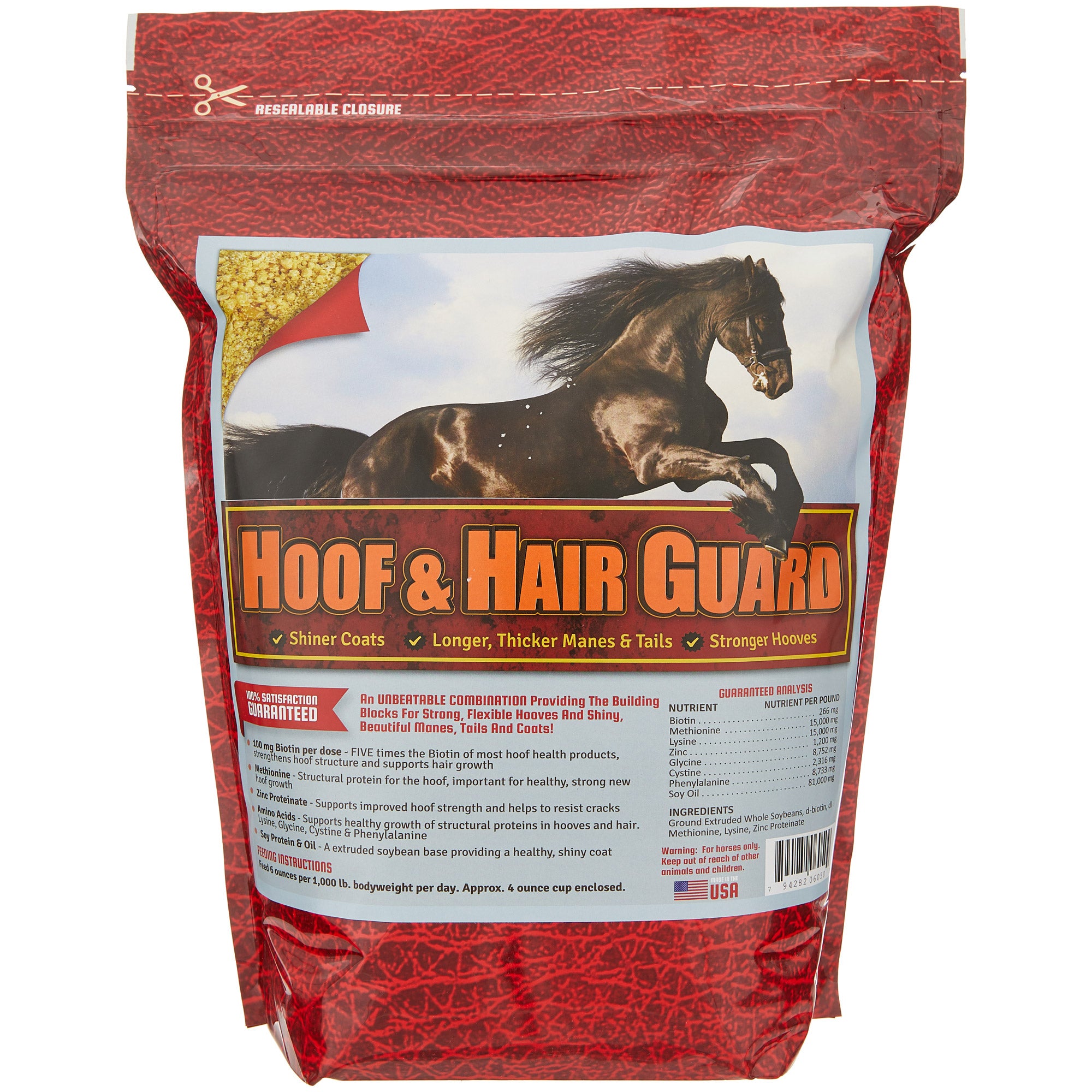 Horse Guard Equine Hoof & Hair Supplement 10 lbs Riding Warehouse