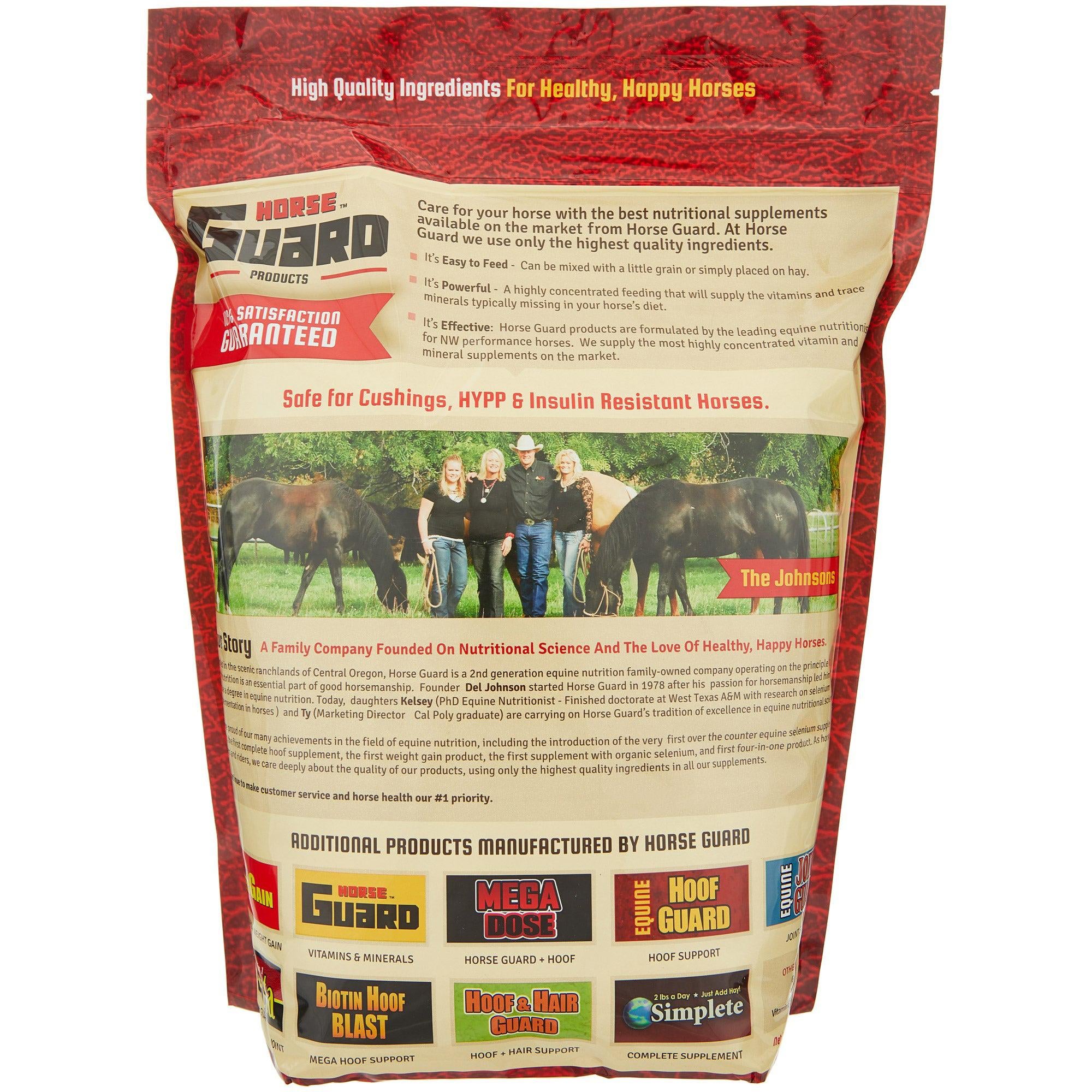 Horse Guard Equine Hoof & Hair Supplement 10 lbs Riding Warehouse