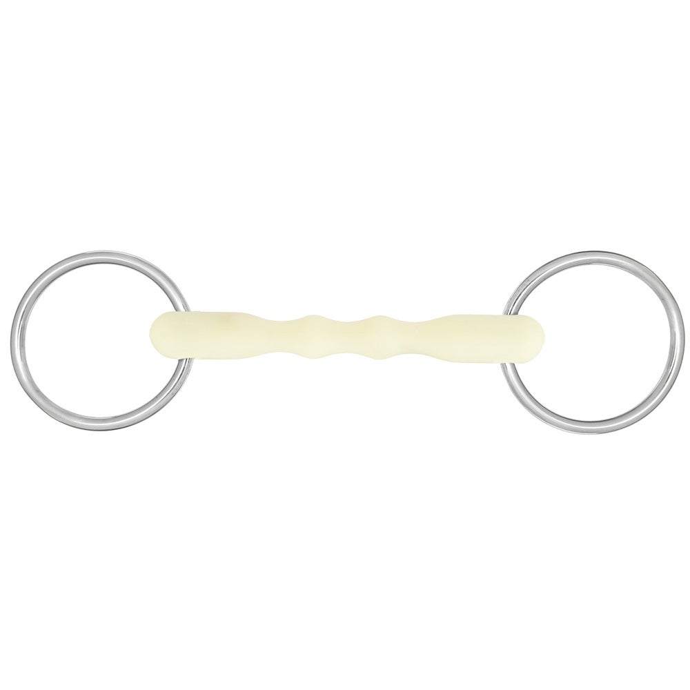 7" FREE Delivery Flexi Mullen Mouth Loose Ring Snaffle Bit 4.5" 
