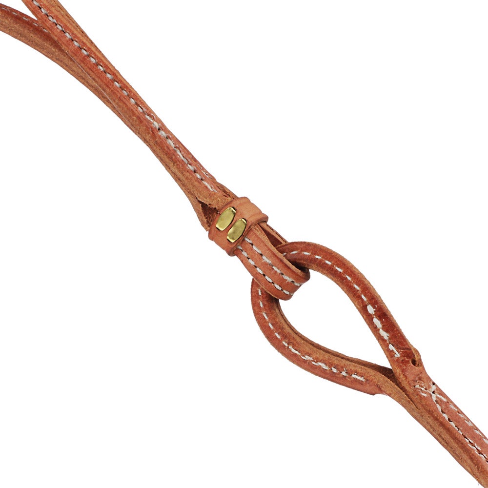 Berlin Hermann Oak Harness Leather Romel/Romal Reins Riding Warehouse
