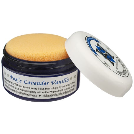 Higher Standards Saddle Soap - Foxs Vanilla Lavender