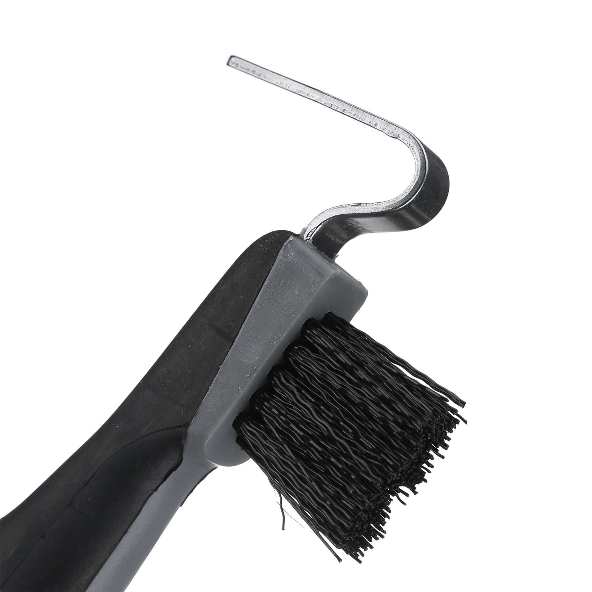 Horze Soft Grip Stainless Steel Hoof Pick w/Brush - Riding Warehouse