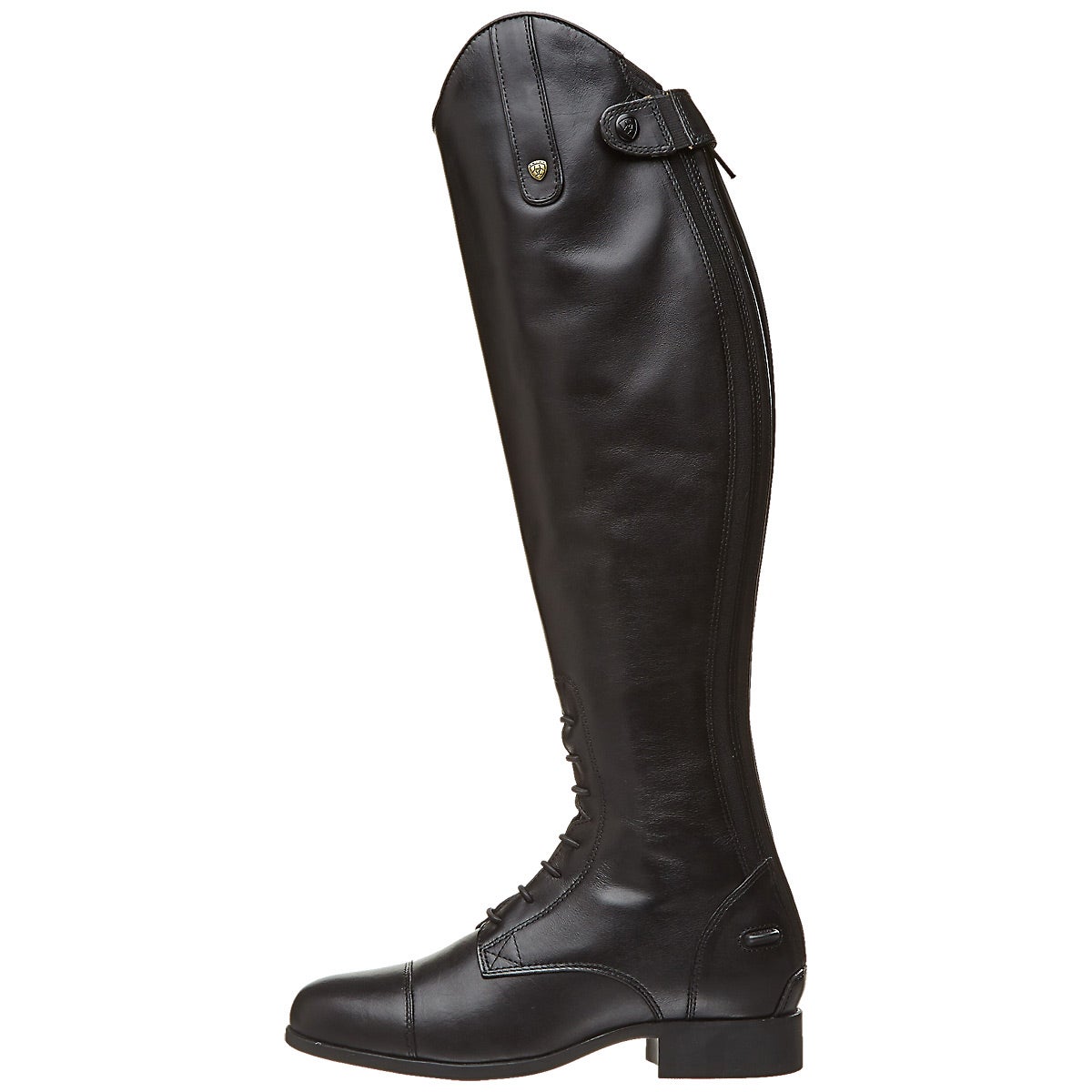 ariat heritage contour field zip long riding boots