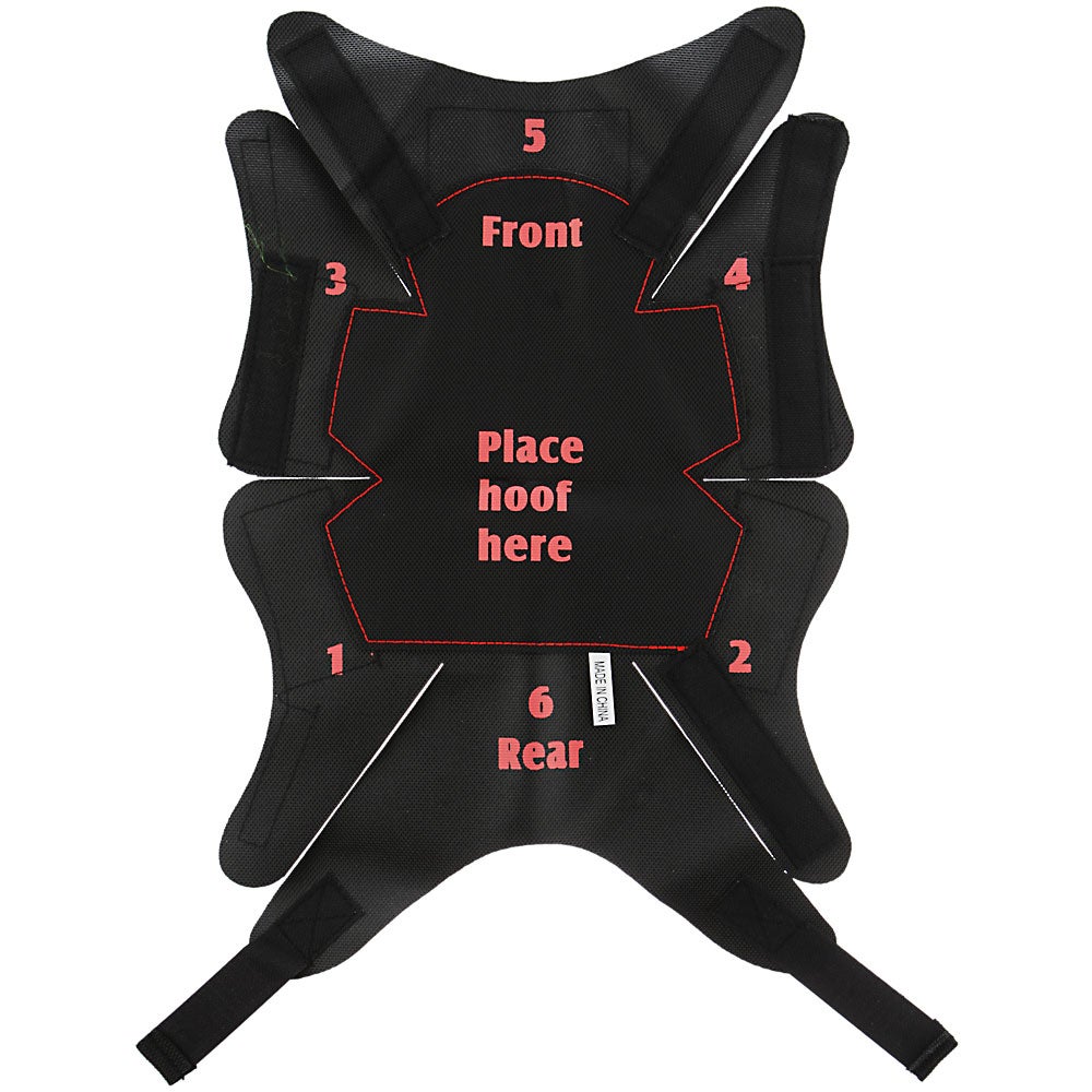 Hoof Wraps Brand Bandage Kit with EVA Hoof Pad Riding Warehouse