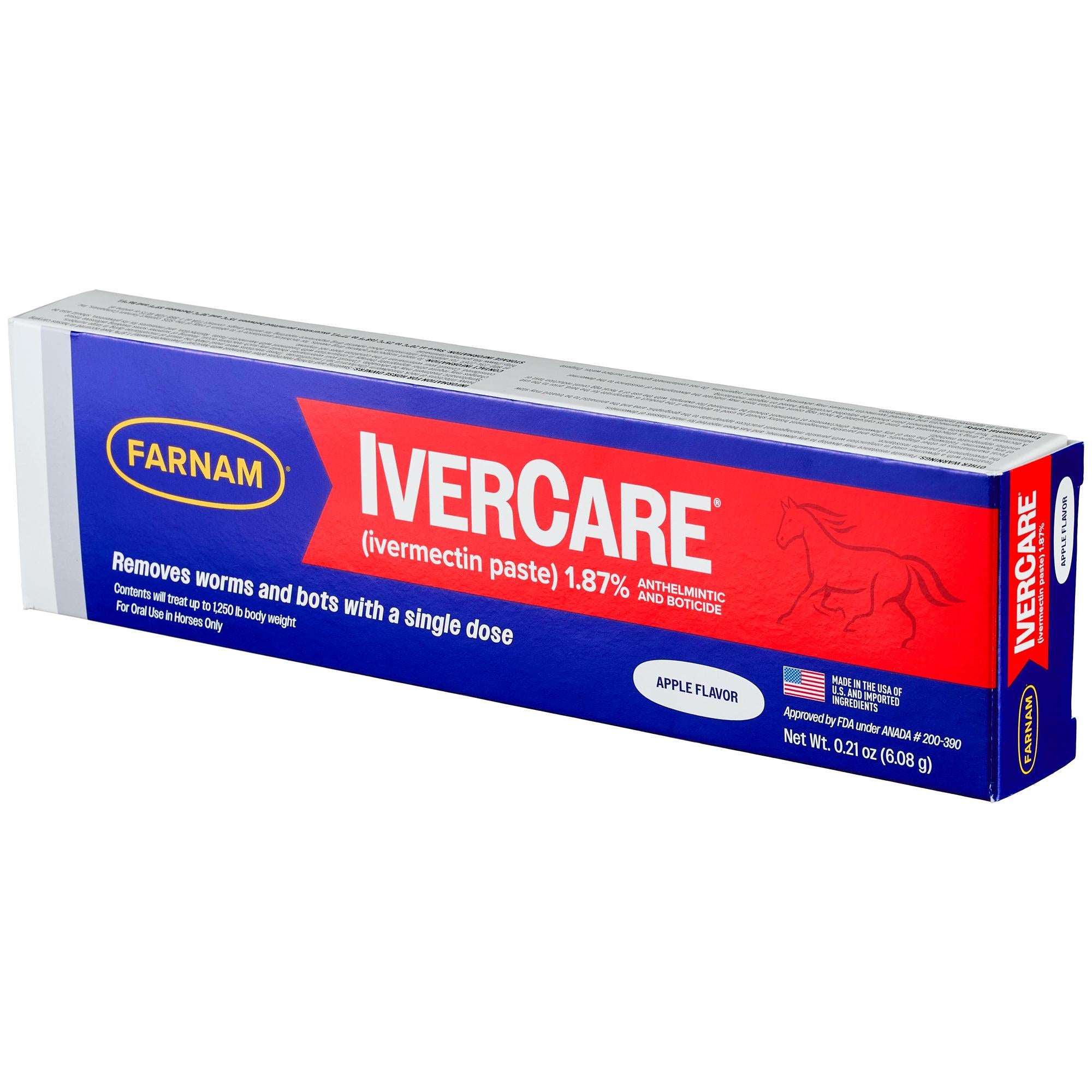 Ivercare Ivermectin Horse Dewormer Paste Riding Warehouse