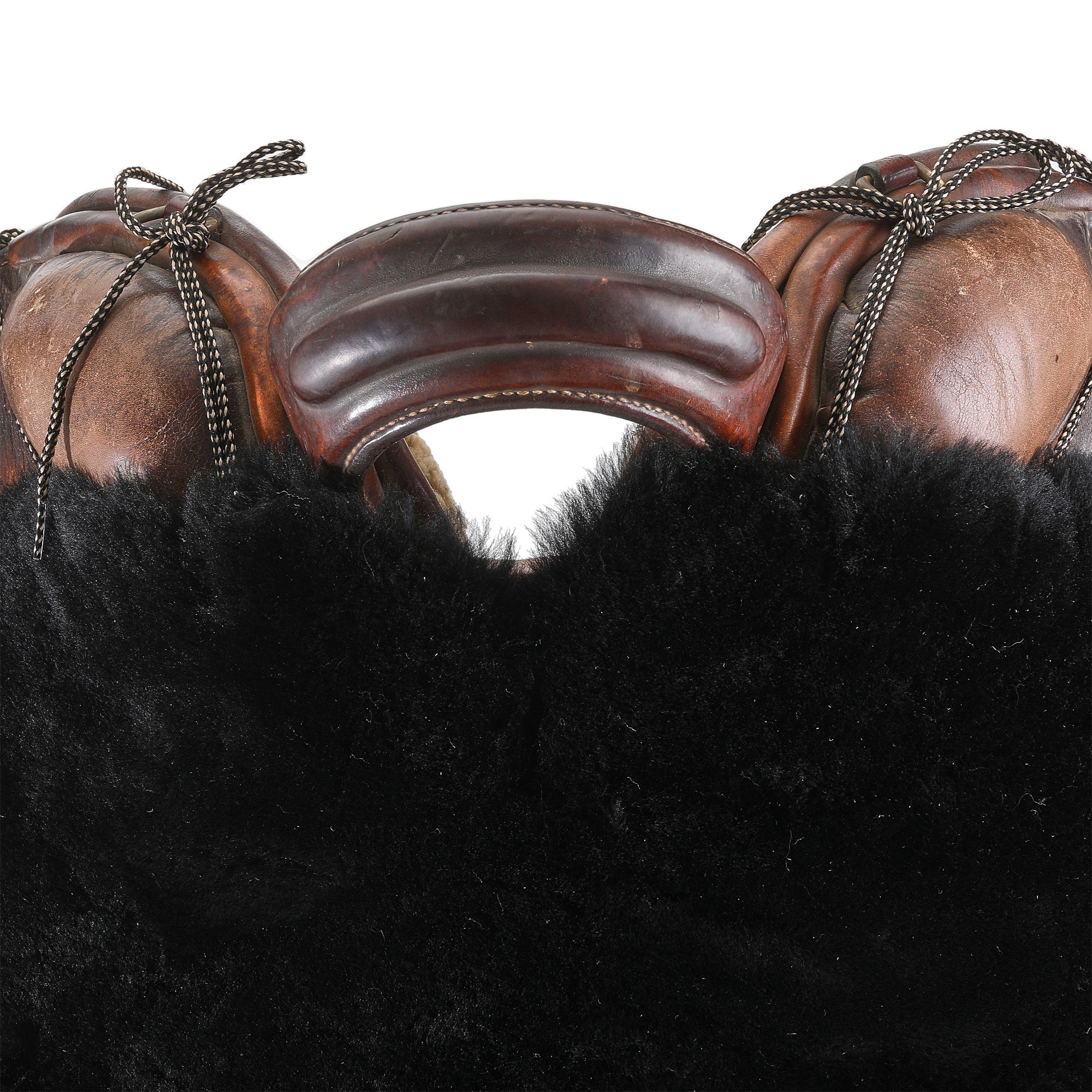 JMS Sheepskin Fleece Best Fitting Saddle Seat Cushion - Riding Warehouse