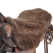 JMS Sheepskin Fleece Best Fitting Saddle Seat Cushion