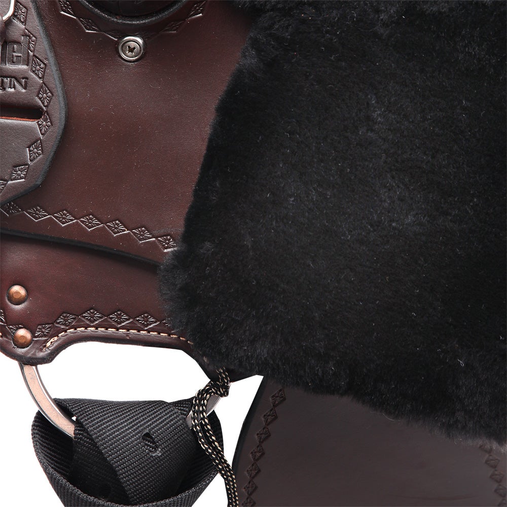 JMS Endurance/Western Sheepskin Saddle Cushion Deluxe Riding Warehouse