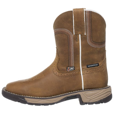 Justin Women's Rush Square Toe Boots - Waterproof Work Boots With Ortholite Comfort