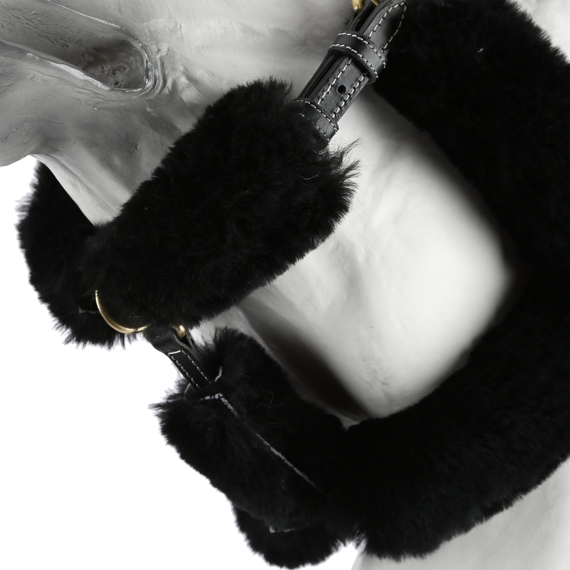 JMS Sheepskin Fleece 9Piece Shipping Halter Covers Set Riding Warehouse