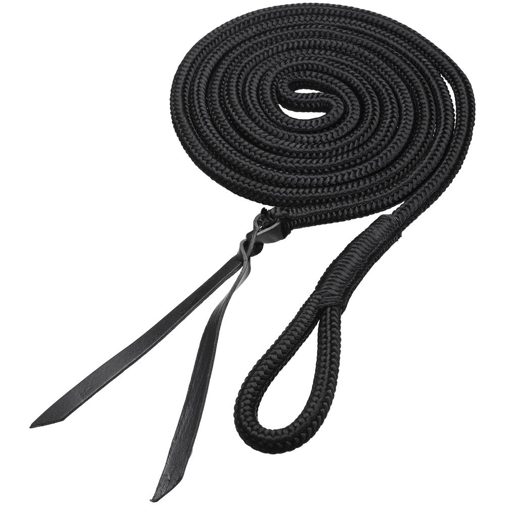 Kensington Cowboy 12' Lead Rope With Leather Popper