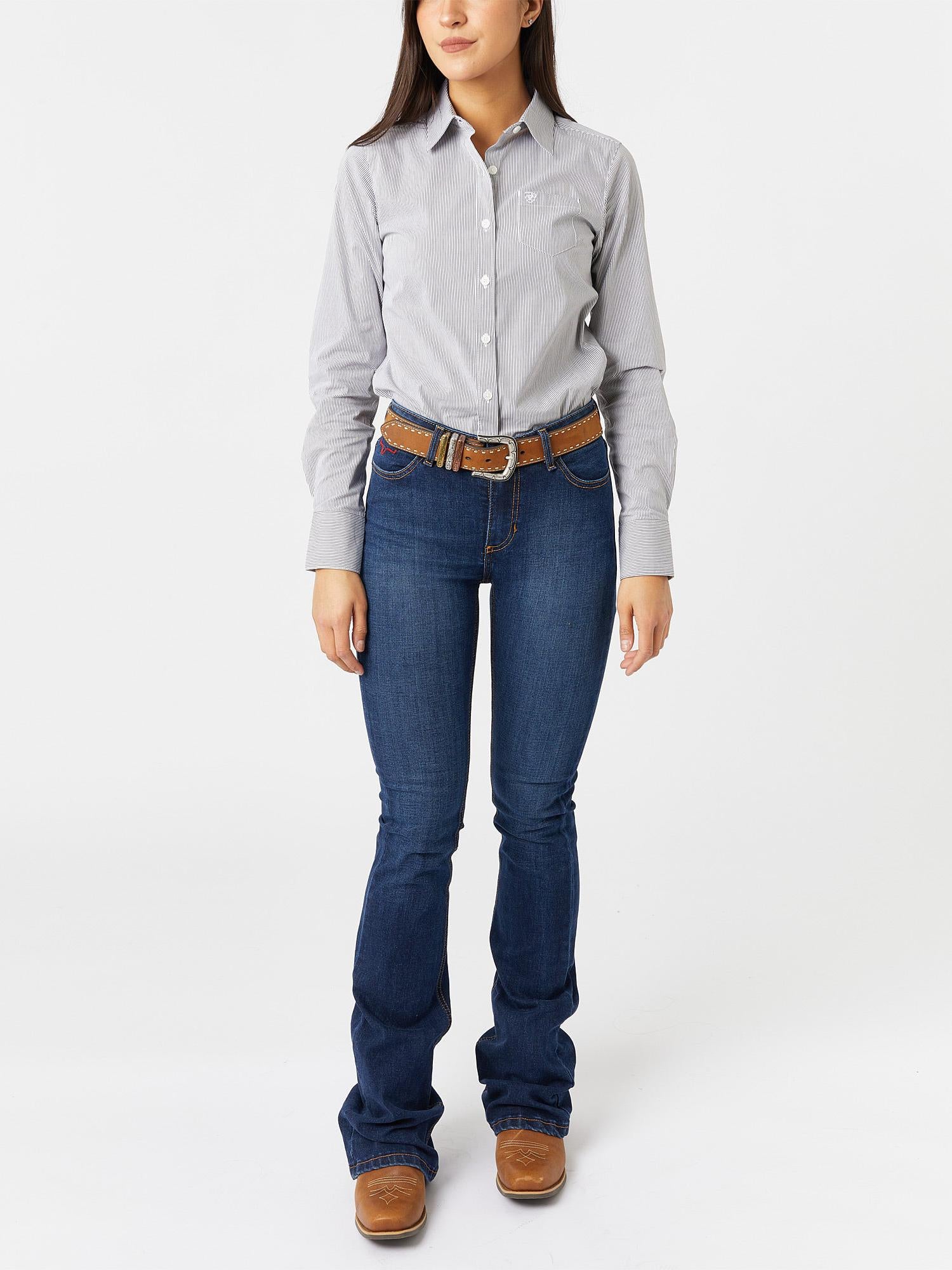 Kimes Ranch Women’s Chloe Mid-Rise Riding Jeans - Riding Warehouse