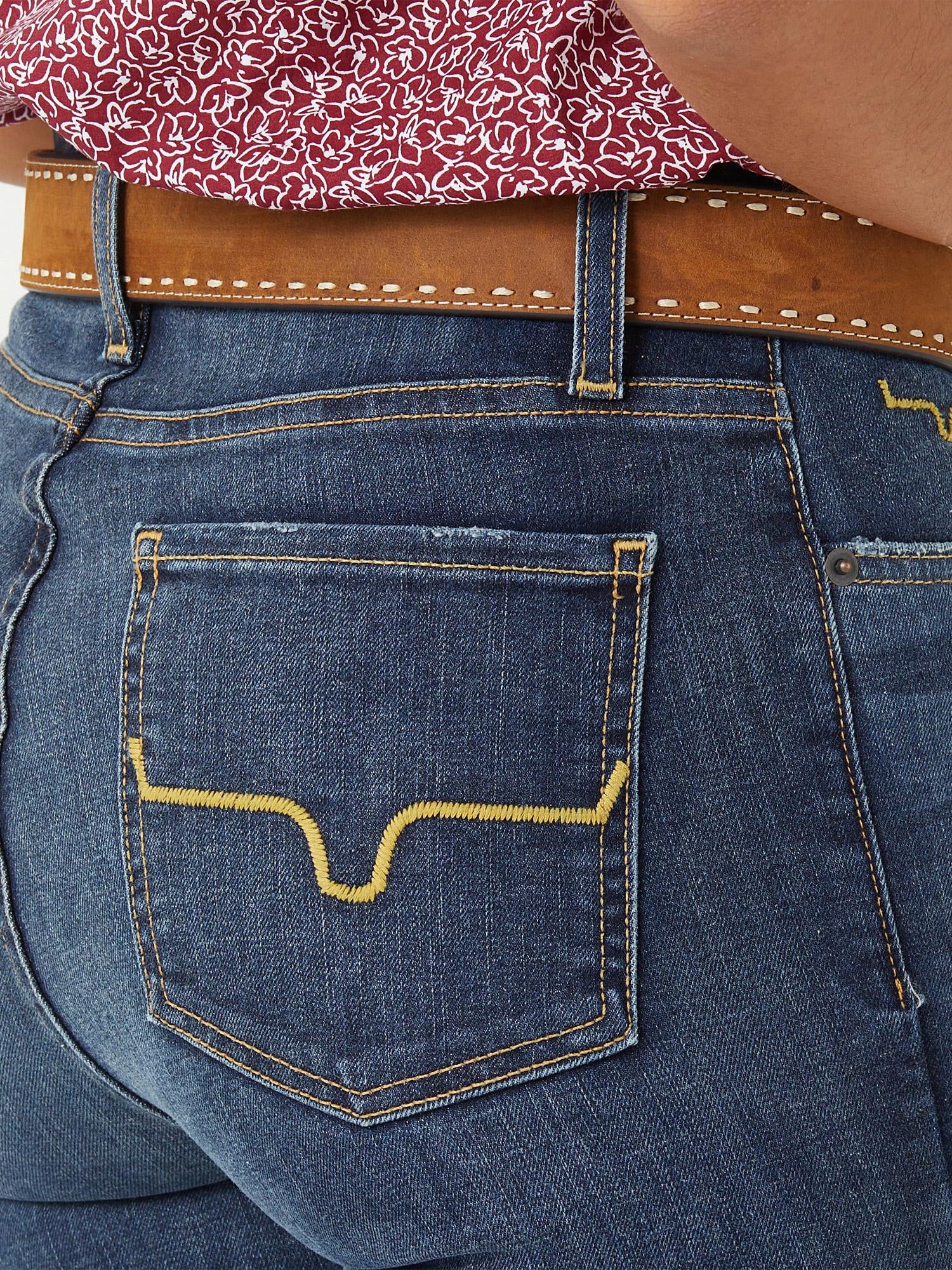 Kimes Ranch Women's Sarah High Rise Slim Bootcut Jeans Riding Warehouse