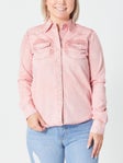 Kimes Women's Tencel Long Sleeve Western Shirt