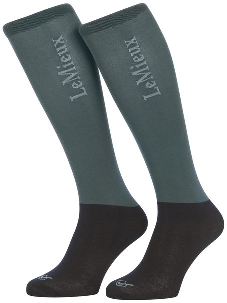 LeMieux Adult Competition Tall Boot Socks - 2 Pack