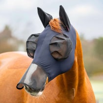 Lemieux Bug Relief Fly Mask Full Navy XS