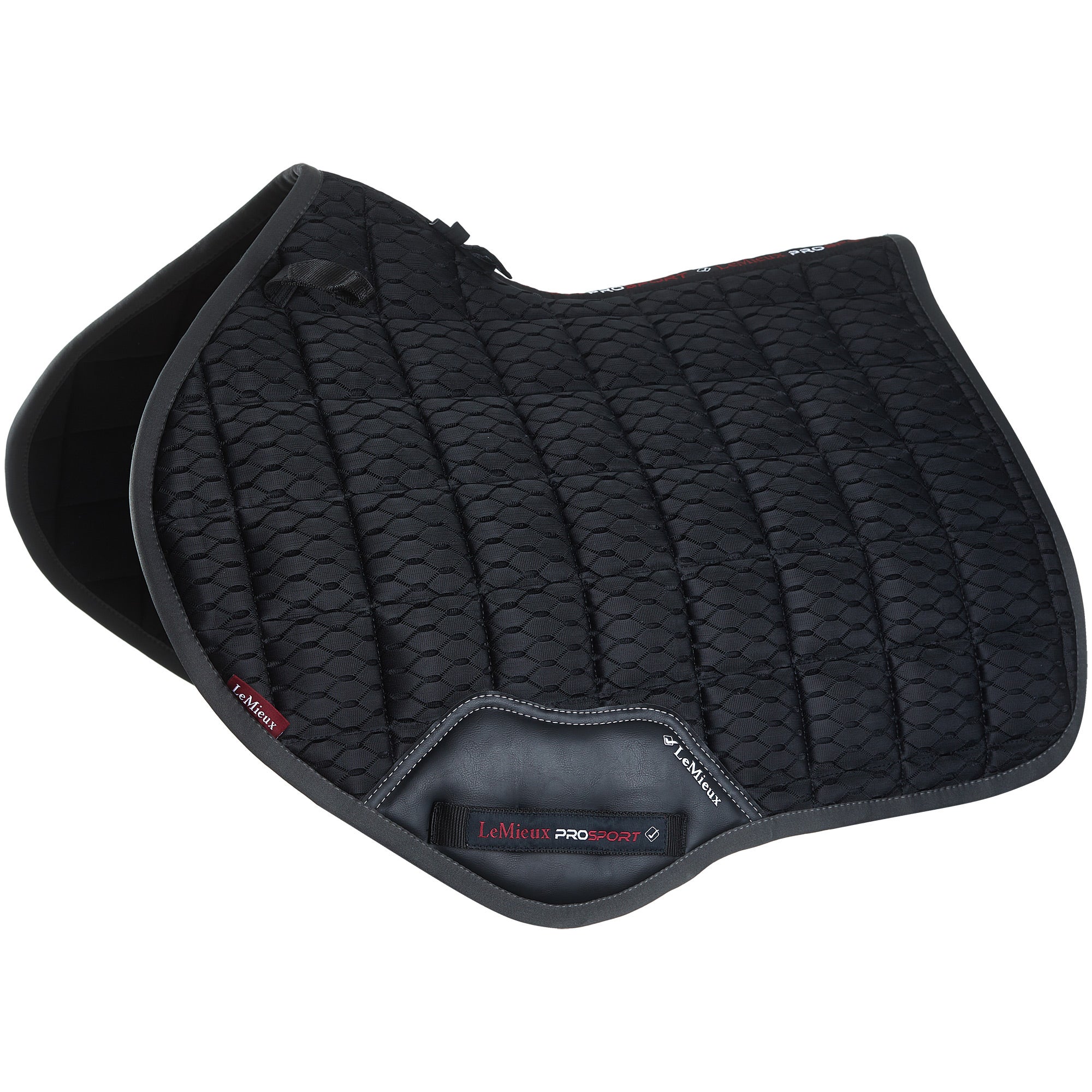 LeMieux Carbon Mesh Air Close Contact Square Saddle Pad Riding Warehouse