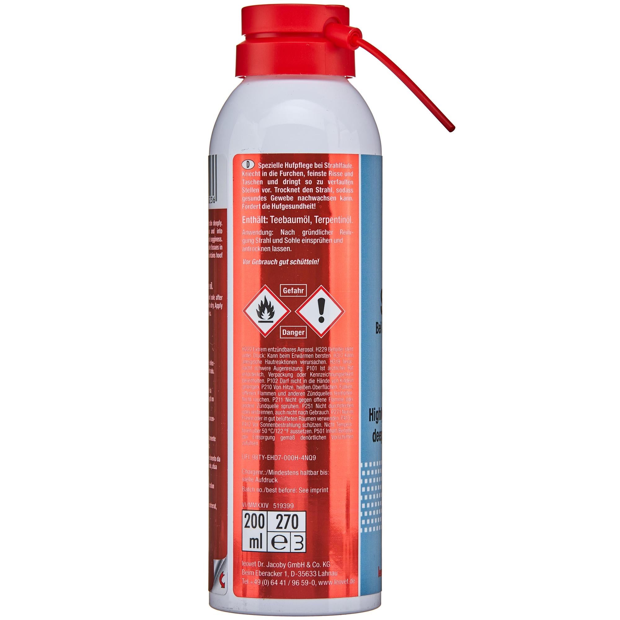 Leovet FrogMedic Thrush Hoof Care Spray 200 ml. Riding Warehouse