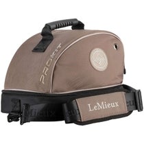 LeMieux ProKit Hat Helmet Box Bag Walnut 