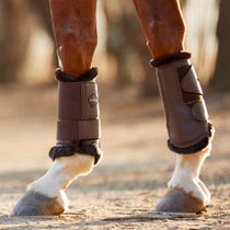 LeMieux Fleece Lined Brushing Horse Boots- Pair
